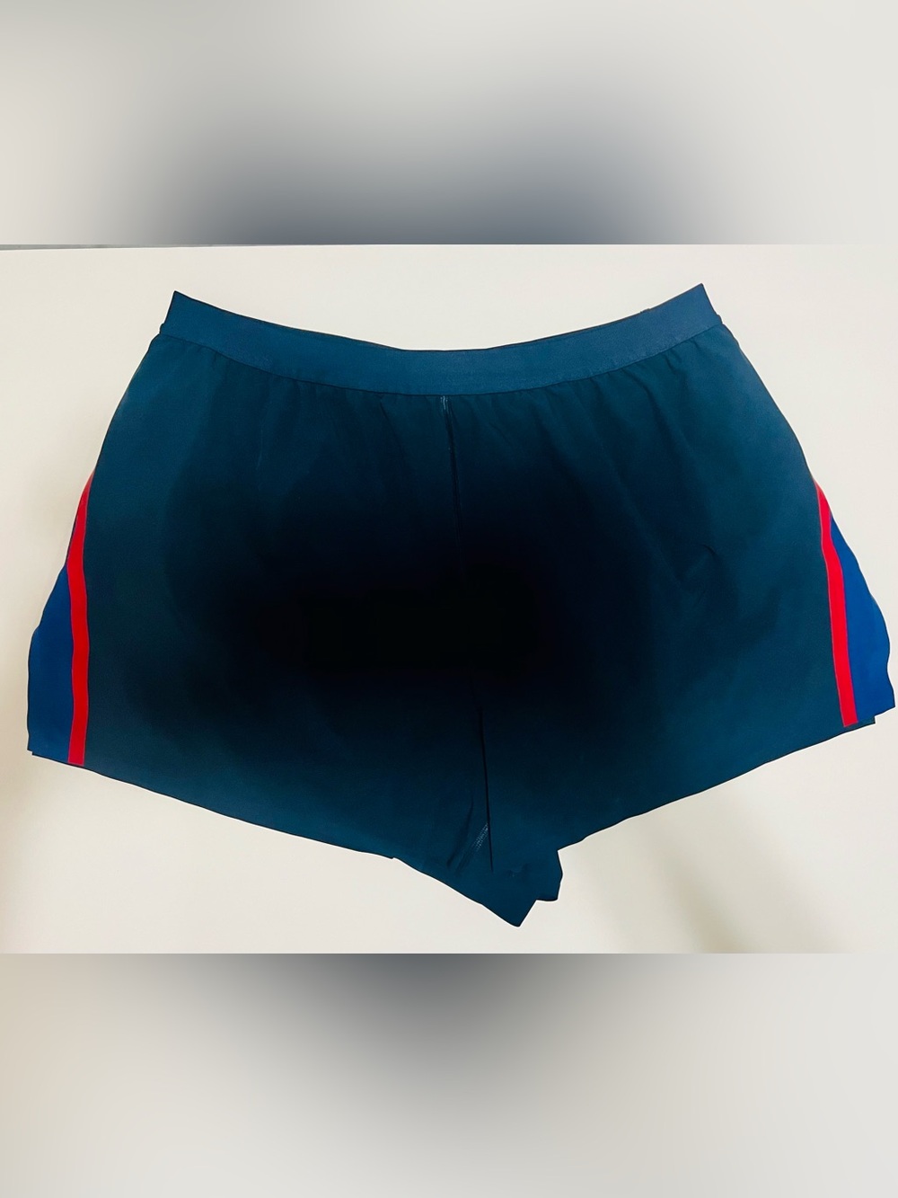 High-Rise Split Short 3" Stripe